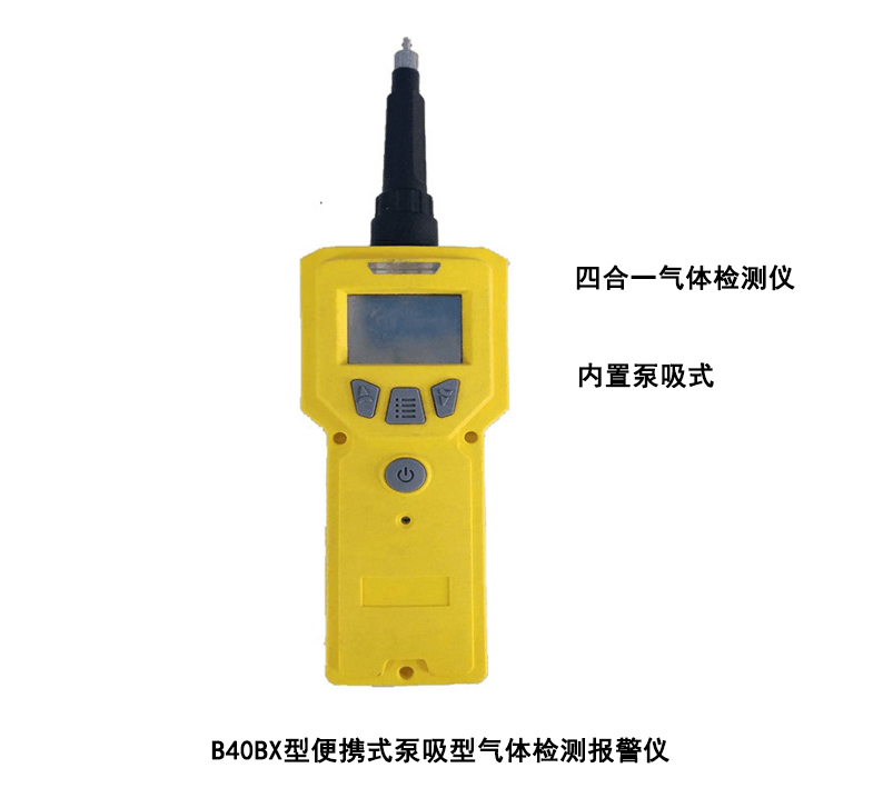 B40BX型泵吸型便携式气体检测仪四合一